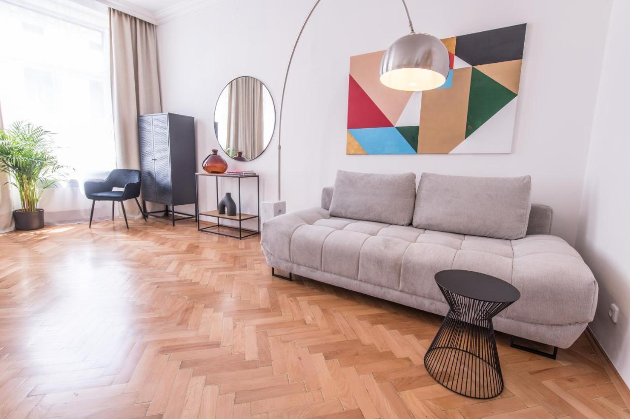 New Design Apt - Central Location Wenceslas Square Prag Exteriör bild